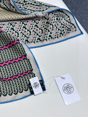 HERMES 25S SCARF 140 IN SILK 727341