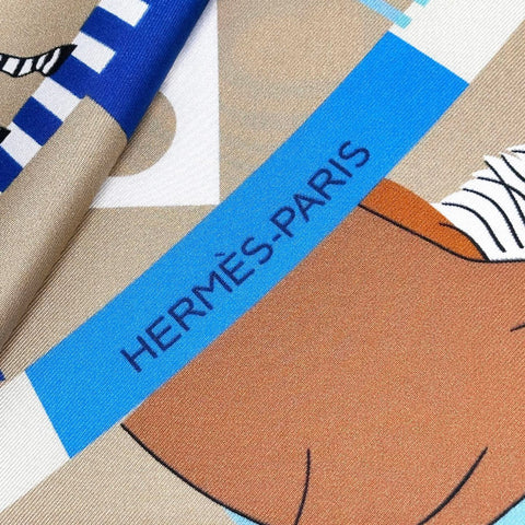 HERMES 25S SCARF 90 IN SILK 730645