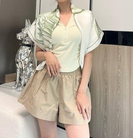 HERMES 25S SCARF 90 IN SILK TWILL 733936