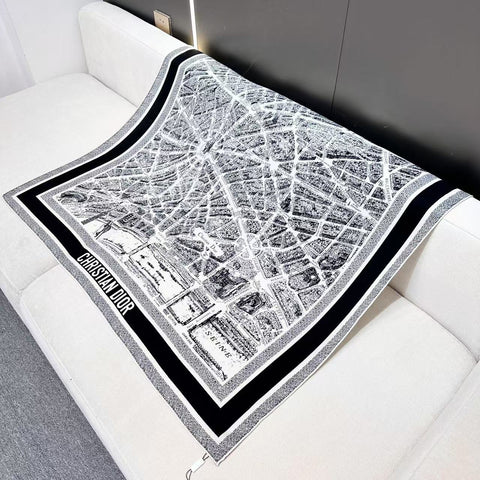 DIOR SCARF 110 CM IN SILK 730652