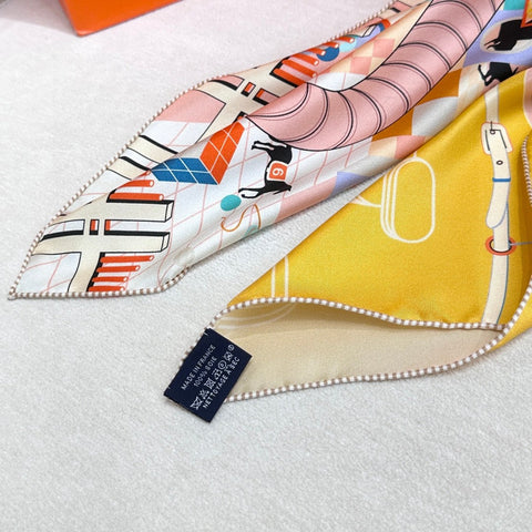 HERMES 25S SCARF 90 IN SILK 730637