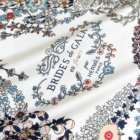 HERMES 25S SCARF 90 IN SILK 732127