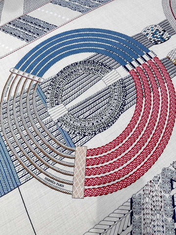 HERMES 25S SCARF 140 IN SILK 727340