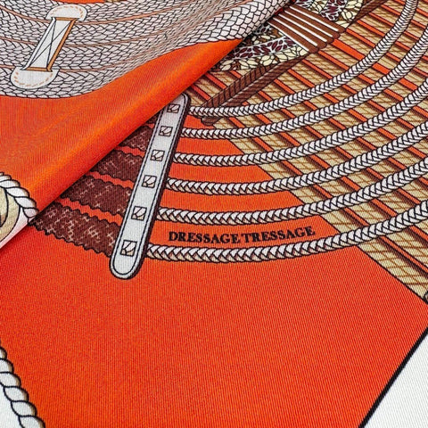 HERMES 25S SCARF 90 IN SILK 735856