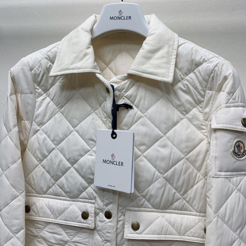 MONCLER 25S JACKET IN WHITE 078