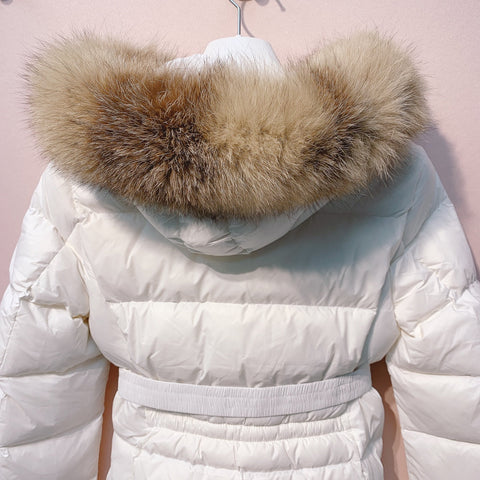 MONCLER 25S COAT IN WHITE 054