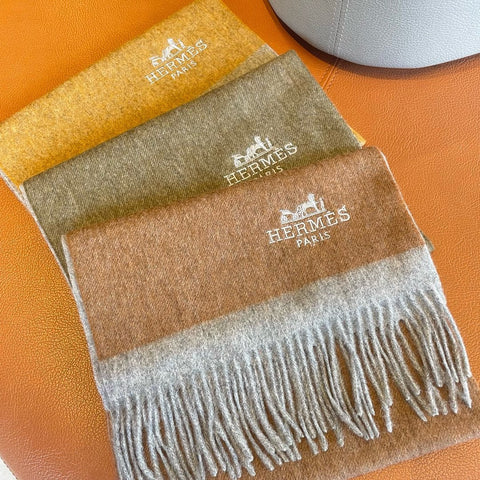 CASHMERE SCARF 180 CM PERSIAN ORANGE