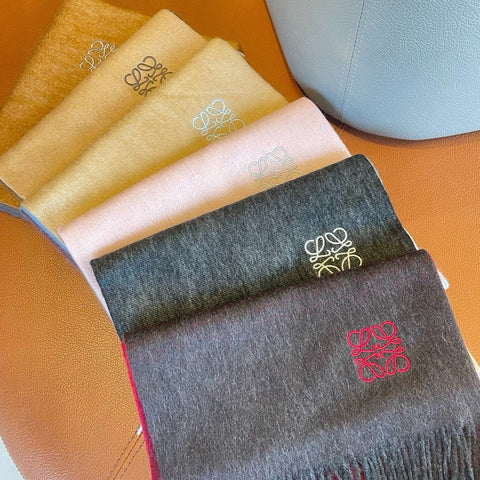 SCARF 180 CM IN COLORFUL CASHMERE AND WOOL 411656