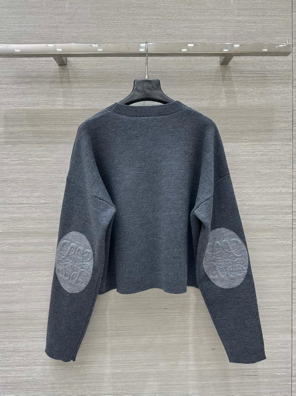 Loewe Sweater Gray Cashmere