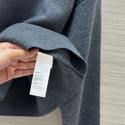 Loewe Sweater Gray Cashmere