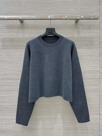 Loewe Sweater Gray Cashmere