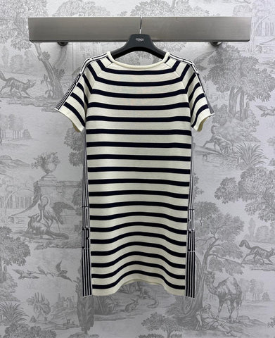 Dior 25 T-Shirt Dress Linen Silk 232019