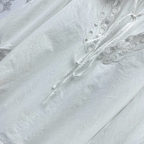 GUCCI 25S EMBROIDERED LONG SLEEVE SHIRT 264651