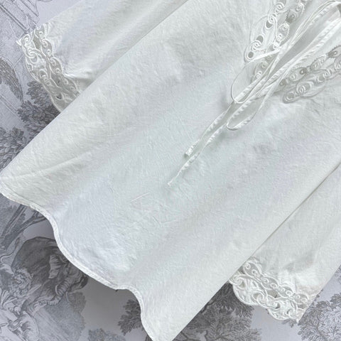 GUCCI 25S EMBROIDERED LONG SLEEVE SHIRT 264651