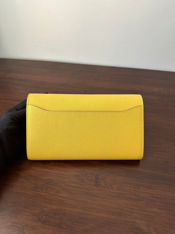 CONSTANCE TO GO 20.5 YELLOW EPSOM SILVER HARDWARE