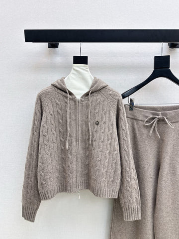 HERMES 25S OVERSIZED WOOL SUIT 026