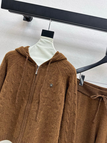 HERMES 25S OVERSIZED WOOL SUIT 024