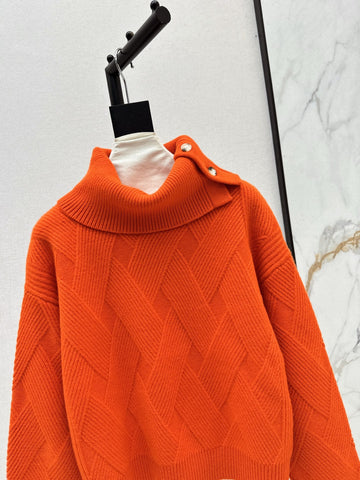 HERMES 25S TURTLENECK SWEATER 019