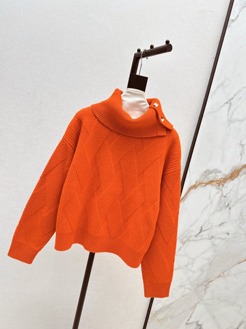HERMES 25S TURTLENECK SWEATER 019