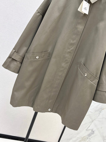 HERMES 25S TRENCH COAT 023