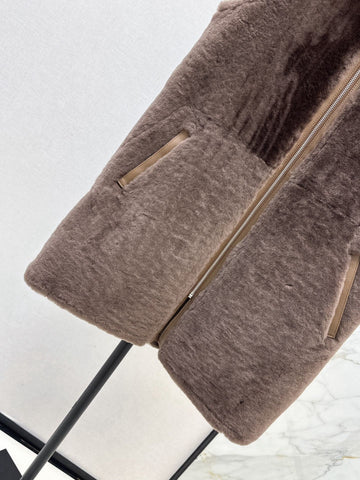 HERMES 25S FUR VEST 668406