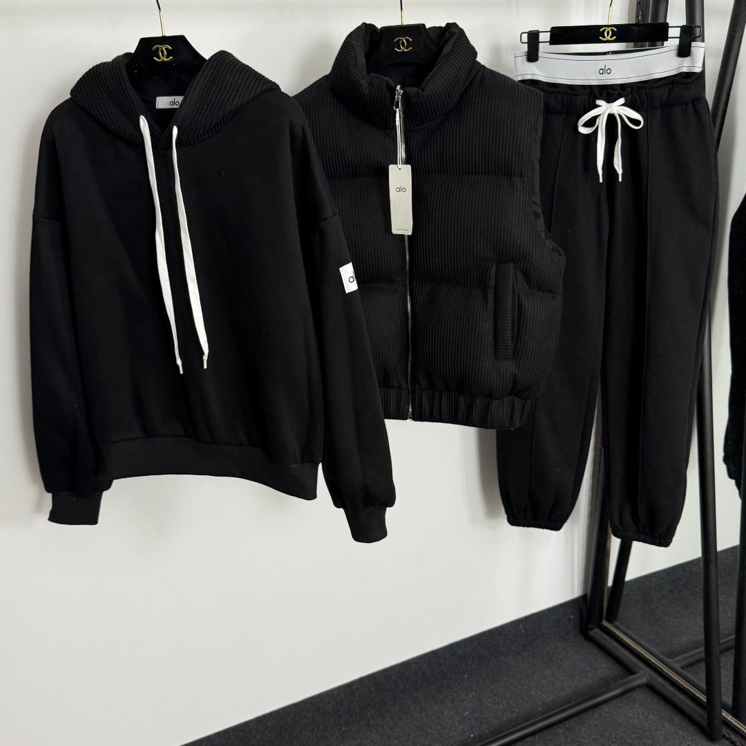 ALO THREE-PIECE WARM SET STYLE 57