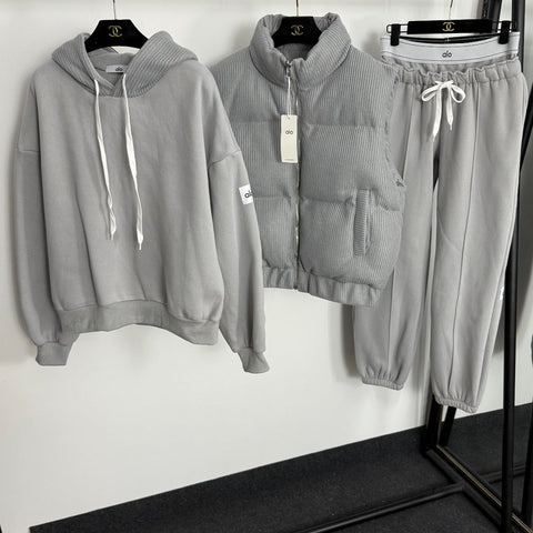 ALO THREE-PIECE WARM SET STYLE 54