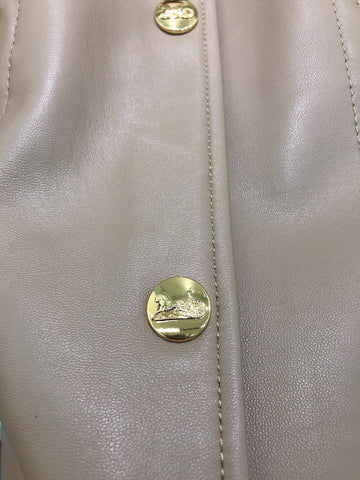 HERMES 25S SHORT SHEEPSKIN JACKET 044