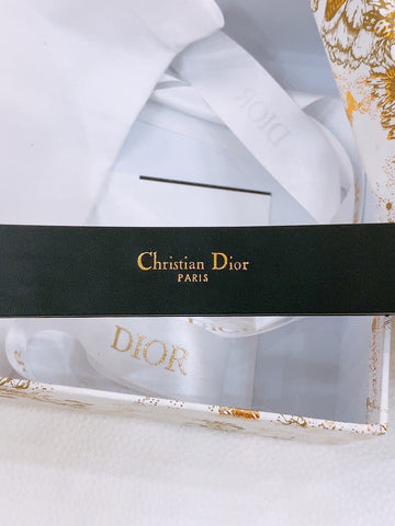 DIOR 25S BELT 25 MM IN BLACK CALFSKIN 561823